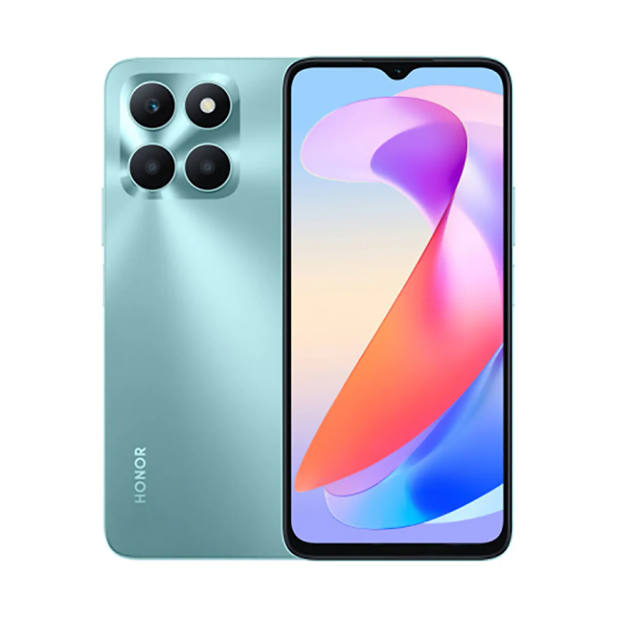 Honor X6a in Cyan Lake