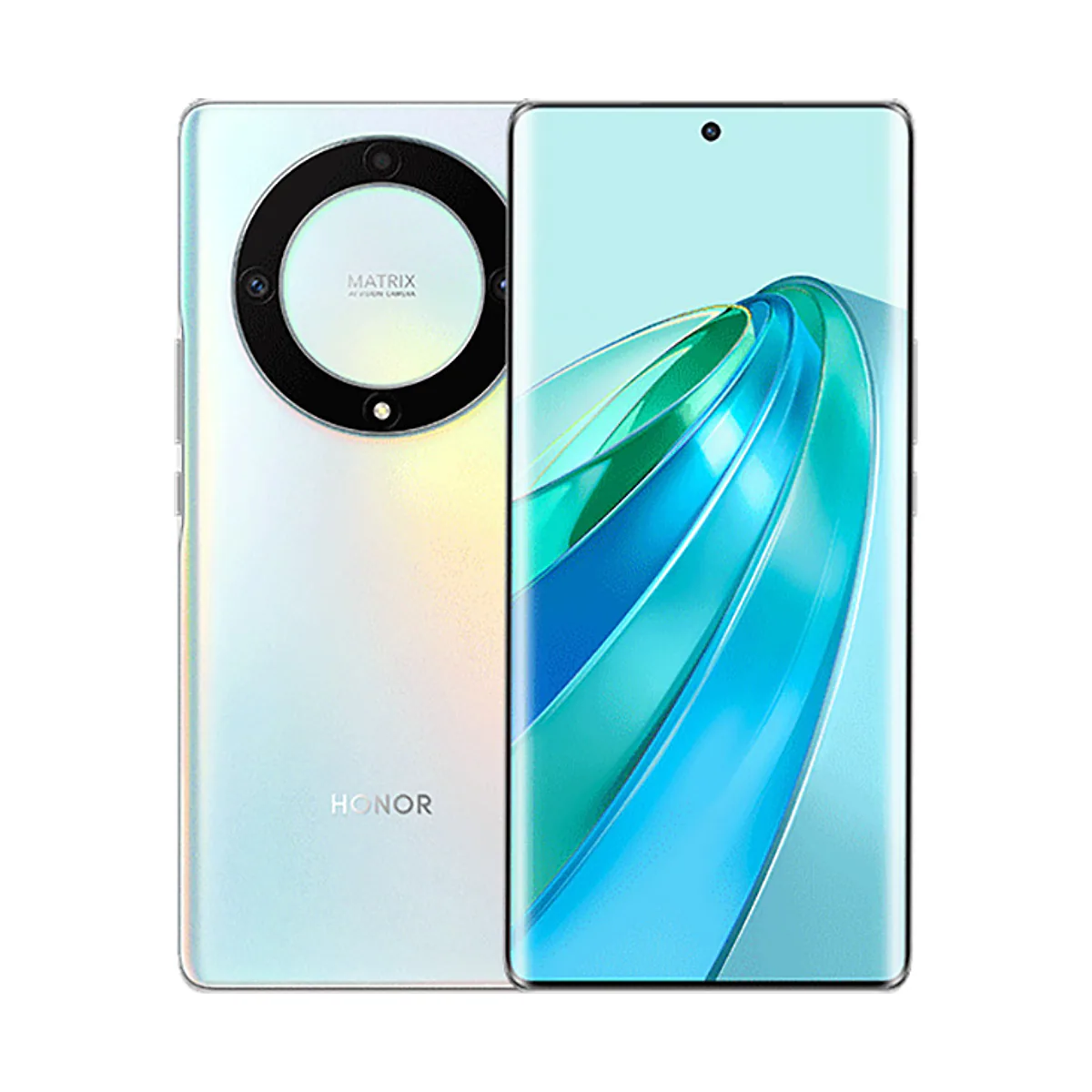 Honor X9a in Titanium Silver