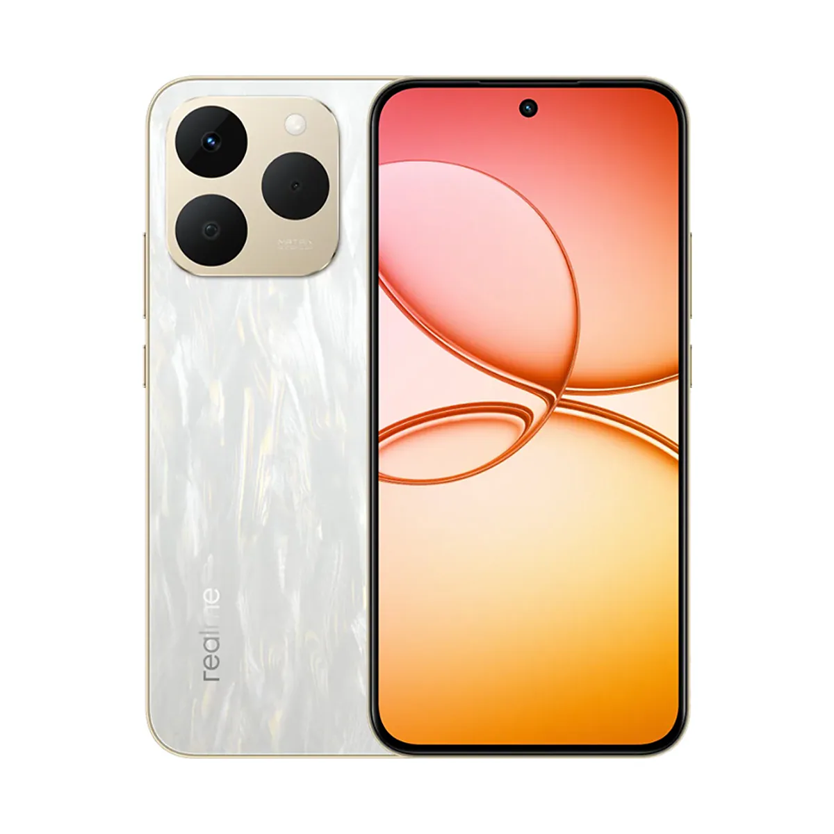 Realme 15T in Flowing Silver