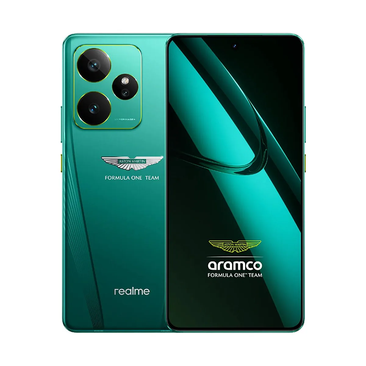 Realme GT 7 Dream Edition in Aston Martin Racing Green