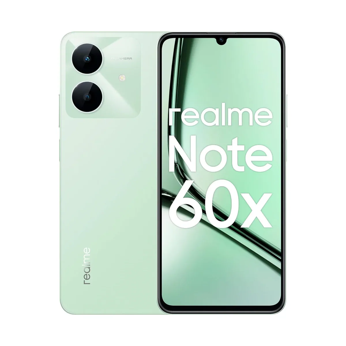 Realme Note 60x 128GB in Wilderness Green