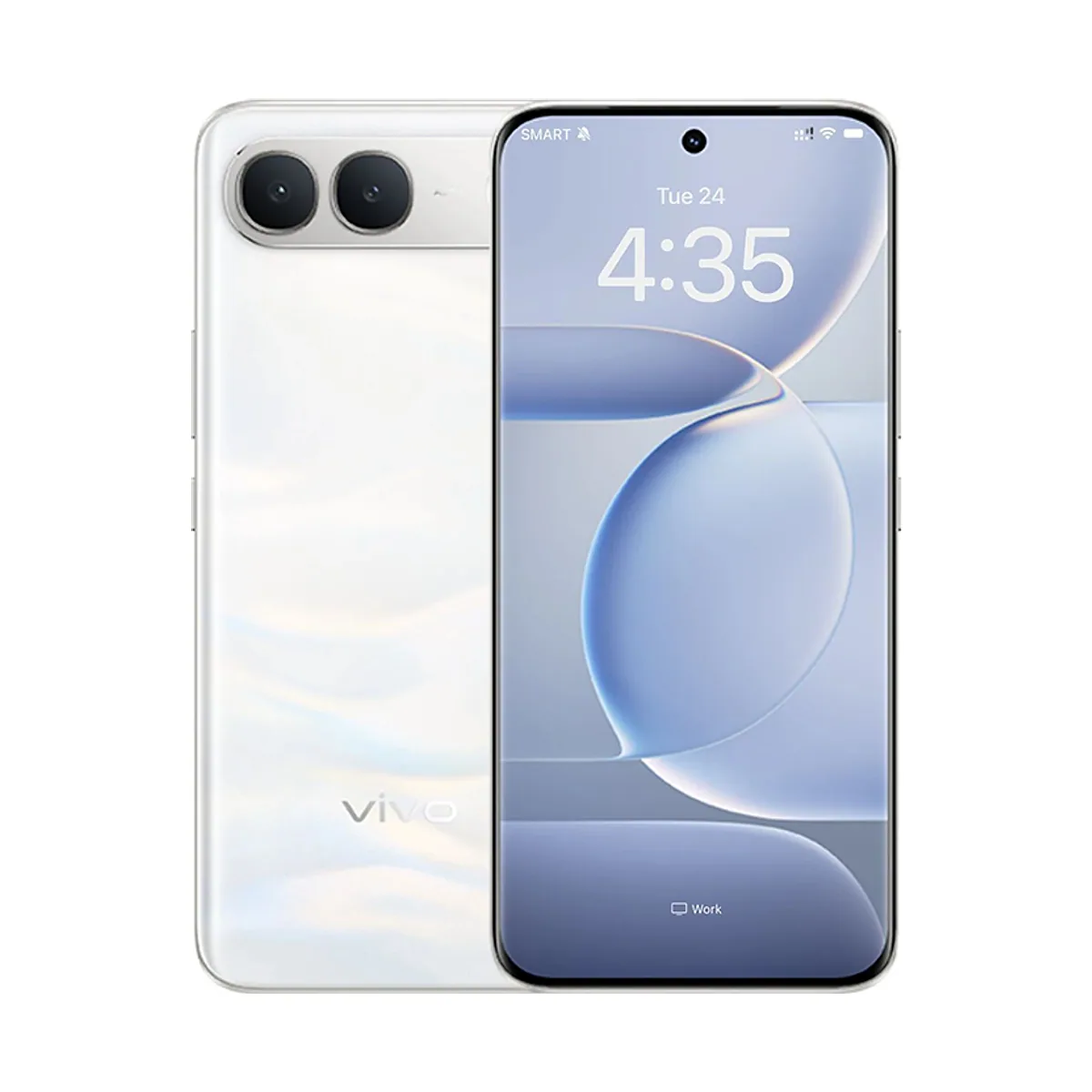 Vivo V80 Lite in Silk White